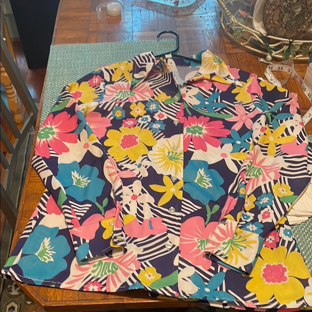 Floral Button-Up Shirt